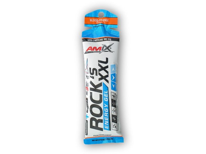 Amix Performance Series Rocks Energy Gel XXL with caffeine 65g (Varianta blood orange)