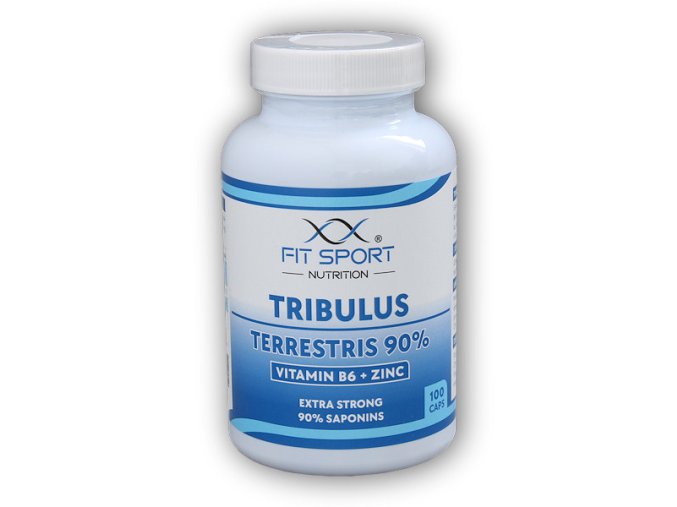 FitSport Nutrition Tribulus Terrestris 90% + Vitamin B6 + Zinc 100 kapslí