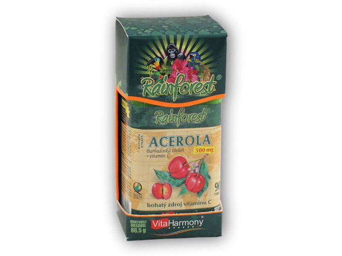 VitaHarmony Acerola + Vitamín C 90 tablet