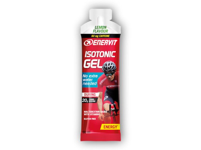 Enervit Isotonic Gel s kofeinem 60ml (Varianta citron)