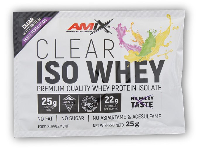 Amix Clear Iso Whey 25g (Varianta lemon-lime)