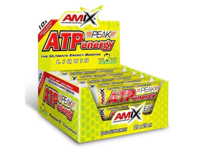 Amix ATP Energy Liquid 10x25ml (Varianta blood orange)