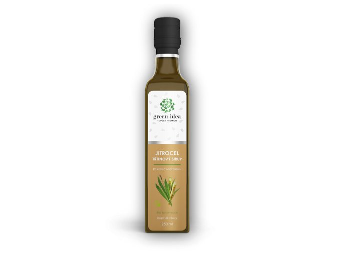 Green Idea Jitrocelový sirup třtinový cukr 250ml