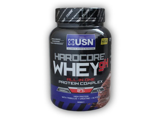USN Hardcore Whey gH 908g (Varianta vanilka)