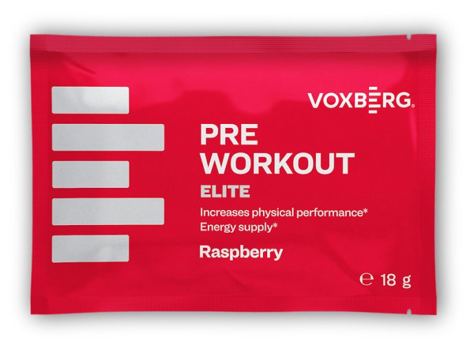 Voxberg Pre-Workout Elite 18g (Varianta bobulové ovoce)