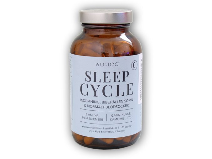 Nordbo Sleep Cycle 120 kapslí  + šťavnatá tyčinka ZDARMA