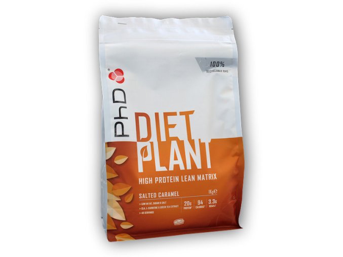 PhD Nutrition Diet Plant Protein 1kg (Varianta belgická čokoláda)