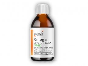 Ostrovit Pharma Omega 3-6-9 + ADEK vege liquid 120ml