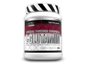 Hi Tec Nutrition L-Glutamin 400g  + šťavnatá tyčinka ZDARMA