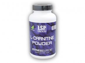 LSP Nutrition L-Carnitin carnipure pulver mikronized 100g  + šťavnatá tyčinka ZDARMA