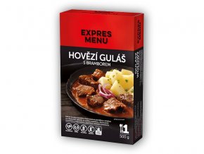 Expres Menu KM Hovězí guláš s bramborem 500g