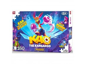 Kao The Kangaroo - Kao is back Puzzle - 160 dílků (Good Loot)