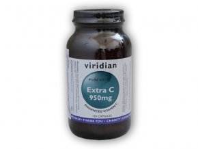 Viridian Extra C 950mg 120 kapslí  + šťavnatá tyčinka ZDARMA