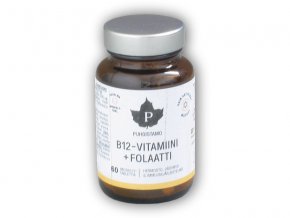 Puhdistamo B12 Vitaminii + Folaati 60 tbl malina