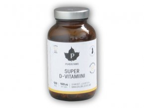 Puhdistamo Super D-Vitamiini 4000IU 120 kapslí