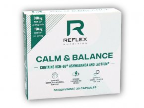 Reflex Nutrition Calm & Balance 30 kapslí  + šťavnatá tyčinka ZDARMA