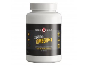 Czech Virus Supreme Omega 3 1000mg + Vit.E 90 kapslí