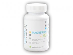 Nutri Works Magnesium + B6 120 kaplí