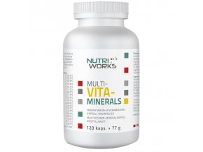 Nutri Works Multivitaminerals 120 kapslí