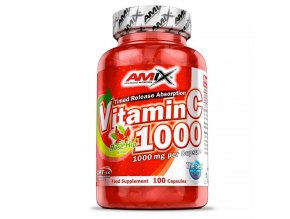 Amix Vitamin C 1000mg + Rose Hips 100 kapslí