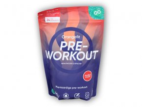 Orangefit Plant Pre-Workout 240g  + šťavnatá tyčinka ZDARMA