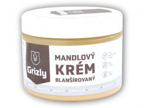 Grizly Mandlový krém blanšírovaný jemný 500g