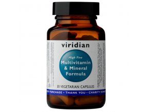 Viridian High Five Multivitamin + Mineral 60 kapslí