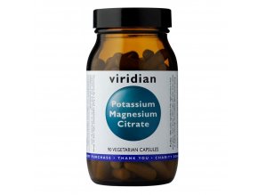 Viridian Potassium Magnesium Citrate 90 kapslí