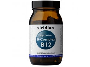 Viridian High Twelve B-Complex B12 90 kapslí