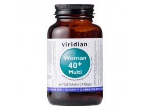 Viridian Woman 40+ Multi 60 kapslí  + šťavnatá tyčinka ZDARMA