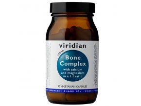 Viridian Bone Complex 90 kapslí  + šťavnatá tyčinka ZDARMA