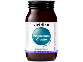 Viridian Magnesium Citrate Powder 150g