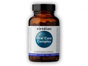 Viridian Oral Care Complex 60 kapslí  + šťavnatá tyčinka ZDARMA