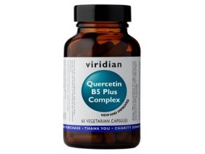 Viridian Quercetin B5 Plus Complex 60 kapslí  + šťavnatá tyčinka ZDARMA