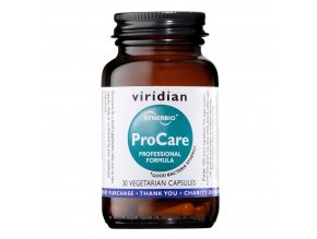 Viridian Synerbio ProCare 30 kapslí  + šťavnatá tyčinka ZDARMA