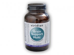 Viridian Brain Support Multi 60 kapslí  + šťavnatá tyčinka ZDARMA