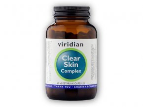 Viridian Clear Skin Complex 60 kapslí  + šťavnatá tyčinka ZDARMA
