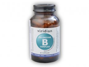 Viridian Co-enzyme B Complex 60 kapslí  + šťavnatá tyčinka ZDARMA