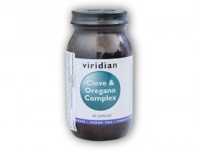 Viridian Clove & Oregano Complex 60 kapslí  + šťavnatá tyčinka ZDARMA