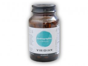 Viridian Andrographis Complex 60 kapslí  + šťavnatá tyčinka ZDARMA