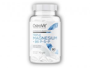 Ostrovit Triple magnesium + B6 P-5-P 90 kapslí