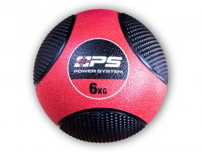 Power System Medicinální míč MEDICINE BALL 6KG - 4136  + šťavnatá tyčinka ZDARMA