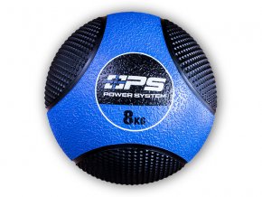 Power System Medicinální míč MEDICINE BALL 8KG - 4138  + šťavnatá tyčinka ZDARMA