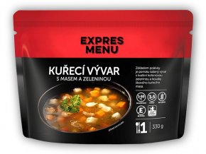 Expres Menu Kuřecí vývar se zeleninou 330g