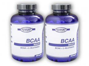 Fitsport 2x BCAA MAXX 200 kapslí