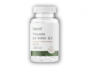 Ostrovit Vitamin D3 4000 IU + K2 vege 120 kapslí