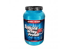 Aminostar Actions Whey Protein 85 1000g  + šťavnatá tyčinka ZDARMA