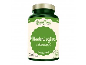 GreenFood Nutrition Kloubní výživa + Vitamin C 60 vegan kapslí