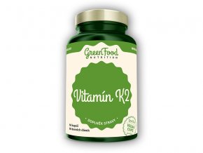 GreenFood Nutrition Vitamín K2 60 vegan kapslí