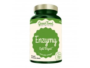 GreenFood Nutrition Enzymy opti 7 digest 90 vegan kapslí